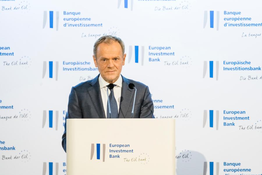 Donald Tusk Spricht Bei Besuch In Luxemburg Uber Die Aktuelle Lage In Europa